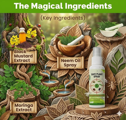 Safe Plant Spray for Indoor and Outdoor Plants