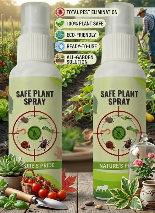Safe Plant Spray for Indoor and Outdoor Plants