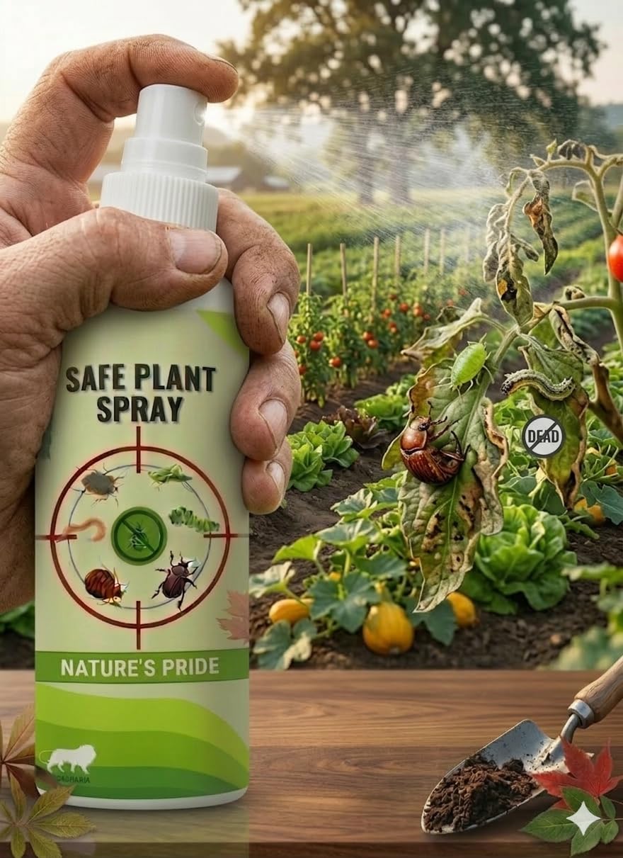Safe Plant Spray for Indoor and Outdoor Plants