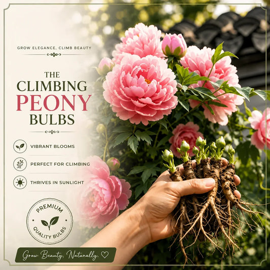 🌸 Rare Climbing Peony – Huge Blooms! 🔥 Buy 6, Get 6 FREE
